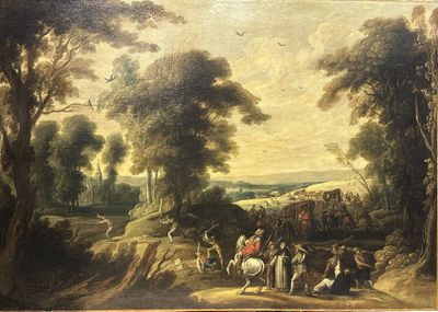 École Flamande du XVIIème siècle, entourage de Sébastien Vra…