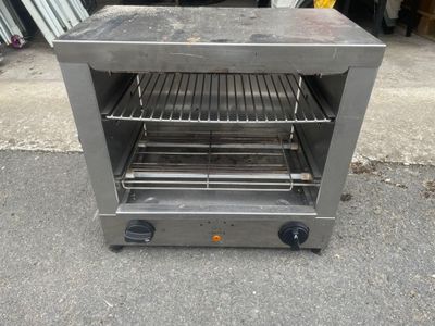 an image of a toaster oven on the street
