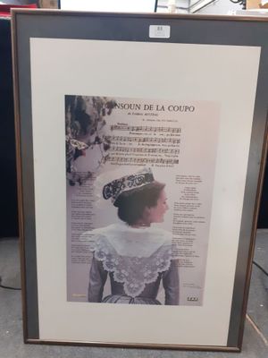 Affiche La Cansoun de la Coupo 66 x 43 cm - Photo 1