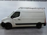 a white van that is parked in a garage