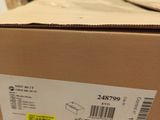 a box that is sitting on a table in a warehouse