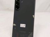 a close up of the back of a black samsung galaxy s20