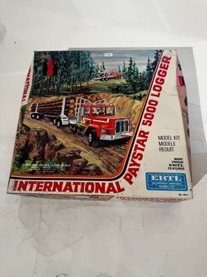 a box with a picture of a fire truck on it