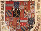 the coat of arms of the king and queen of england