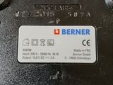 a close up of the label on the back of a machine