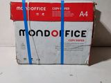 a box of office paper sitting on a table