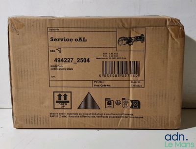 an image of a box with a price label on it sitting on a table