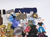 a pile of assorted items sitting on a table