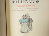 a book with a picture of a woman in a dress and a man in a tuxedo and a man in a tuxed