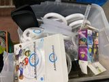 a box with a bunch of items inside of it