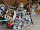 a box full of assorted items sitting on the floor