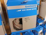 a box of disc brake rotors on display in a store