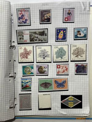 a picture of a book with stamps on it