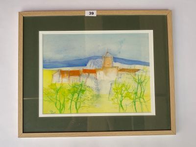 une image d'un tableau accroché au mur