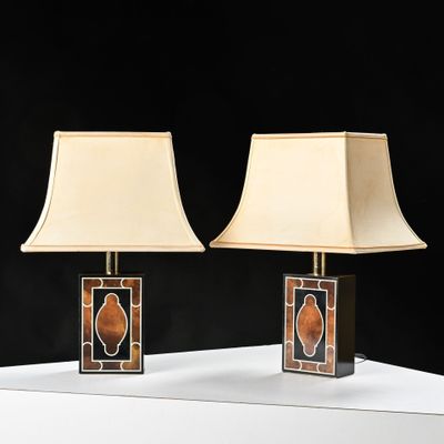 paire de lampes de table Art déco dans le style « Person »