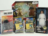 many star wars action figures and action figures on display