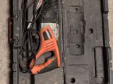 a tool in the case that is sitting on the floor