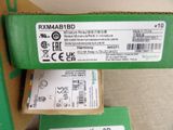 two boxes are stacked on top of each other with labels on them