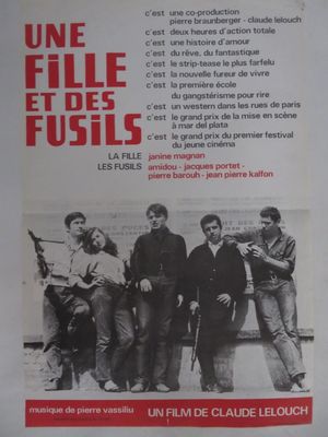 Affiche française du film « Une fille et des fusils »