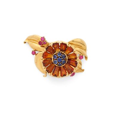 VAN CLEEF & ARPELS Broche “Fleur” - Photo 1