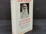 leon toistoi, la guerre et la paix