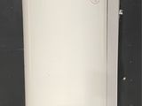 an image of a white refrigerator with a door open