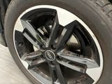 a close up of a tire on a vehicle