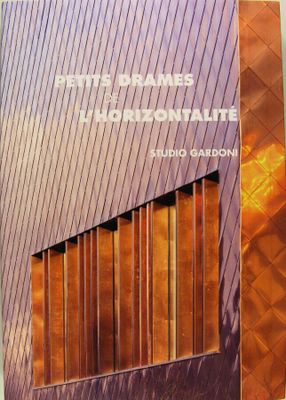 a book with a picture of a building on it