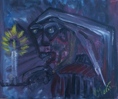 Victor Marinas. Né en 1970. Huile sur toile signée en bas à …