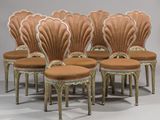 set of six chairs in the style of louis ii
