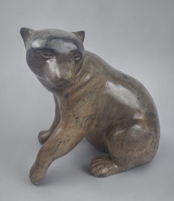 Bronze animalier signé Pierre CHENET (XXème siècle) représen…