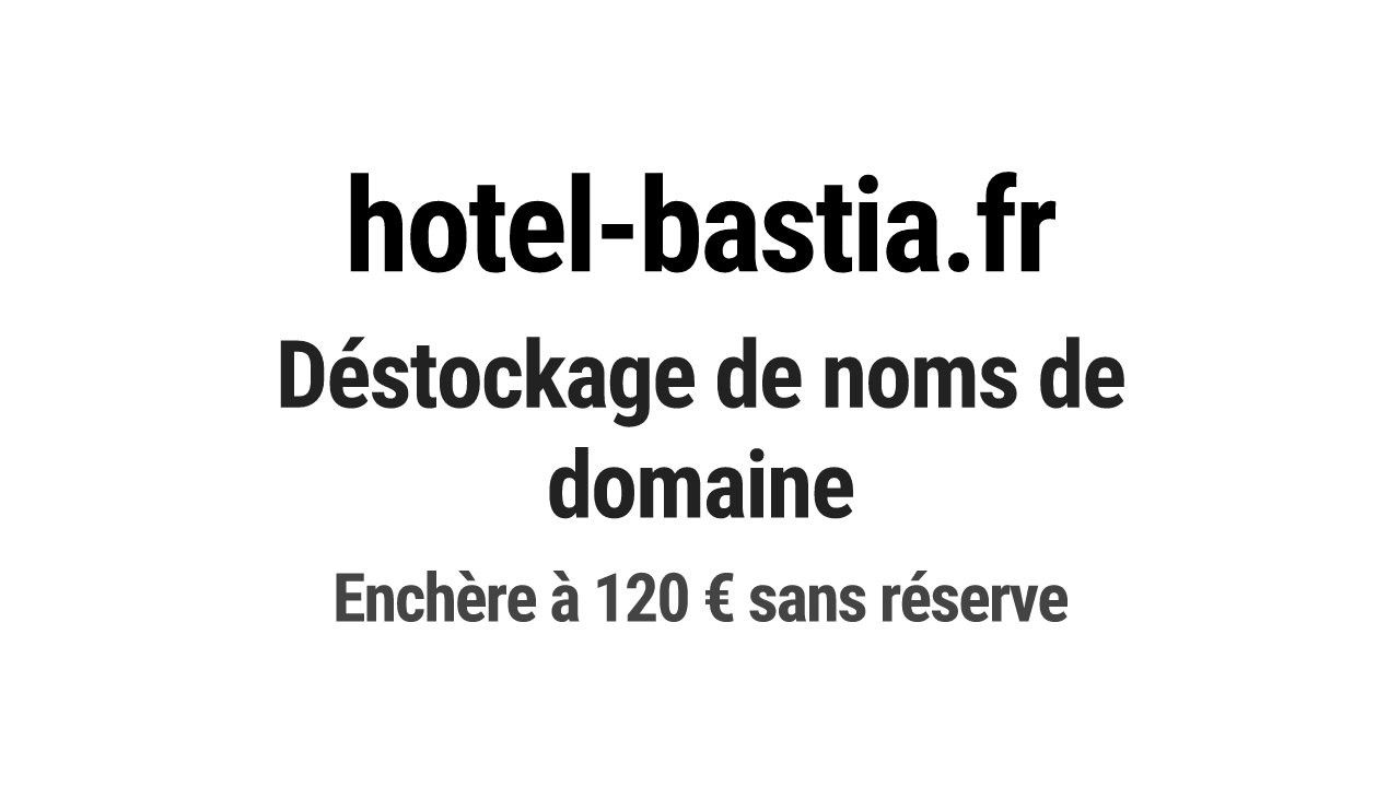 Destockage & Invendus