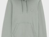 une photo d'un sweat-shirt gris avec une capuche