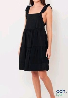 DOROTHEE SCHUMACHER - Robe noire en coton - Taille 2 - Modèl…