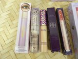 a close up of a box of mascaras on a table