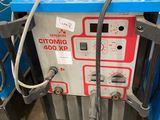 a machine that is sitting in the garage