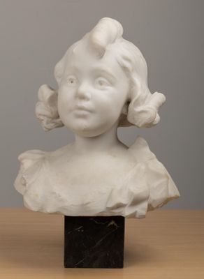 Hippolyte LE ROY (1857-1943). Portrait de petite fille.
