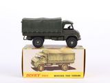 a toy truck that is sitting on top of a box