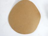 a piece of cardboard that has been cut into a shape