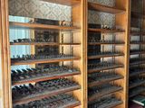 a lot of small toy soldiers on display in the room