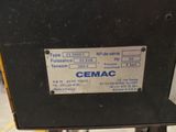 a close up of a machine that has a label on it