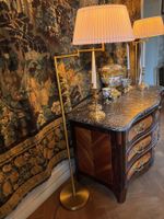 PAIRE DE LISEUSES en métal doré avec bras de lumière déplian… (photo 2)