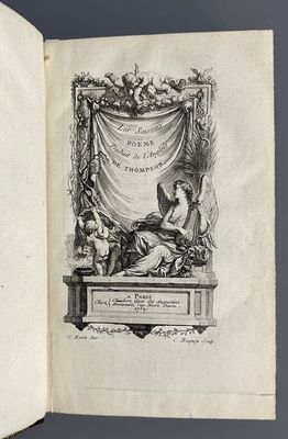 THOMPSON (James). Les saisons, poëme traduit de l'anglois. A…