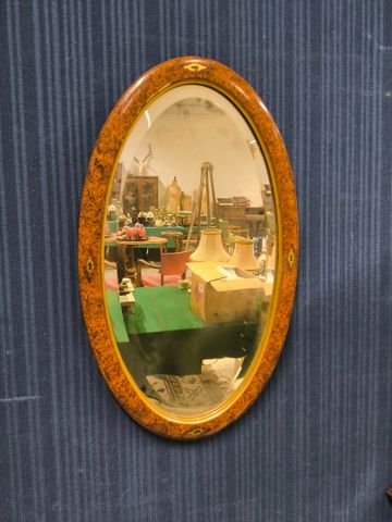 Miroir ovale vintage
