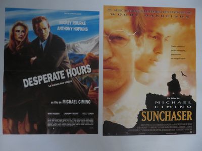 deux affiches du film *Desperate Hours* et *The Sun Chaser*