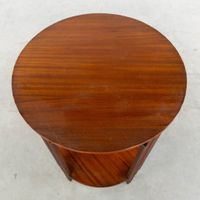 Table d'appoint haute, en bois sculpté, style Art déco, vers… (photo 5)