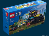 une boîte contenant un ensemble Lego City