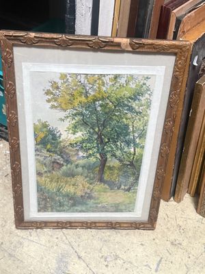 a picture of a picture of a tree in a picture frame