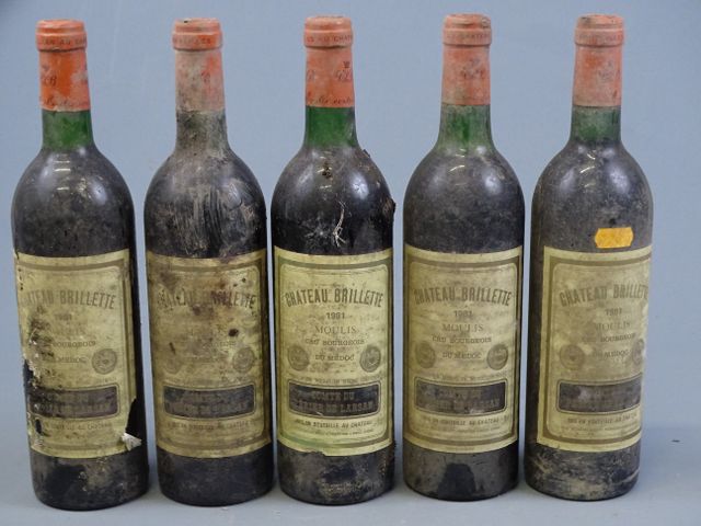 CHATEAU BRILLETTE, Moulis, Comte du Perier de LARSAN, MEB au chât...