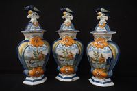 DELFT - magnifique ensemble de cinq armoires anciennes - sig… (photo 6)